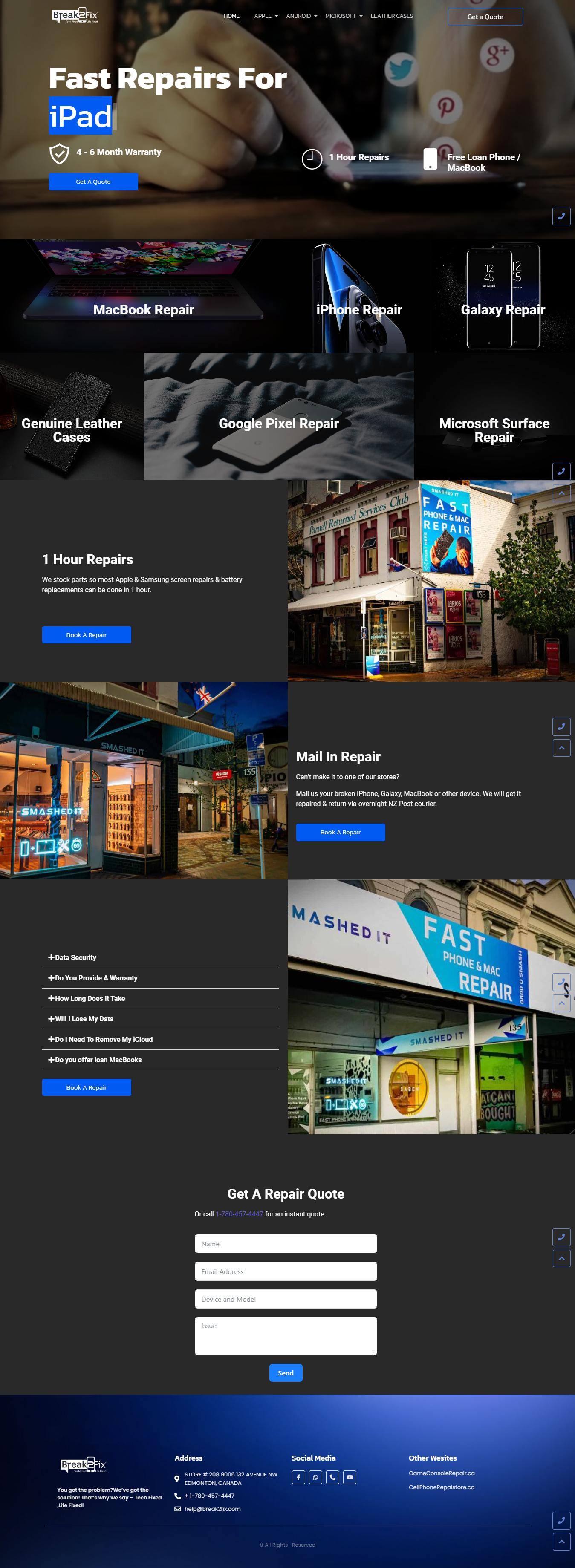 Personal website Lawyer