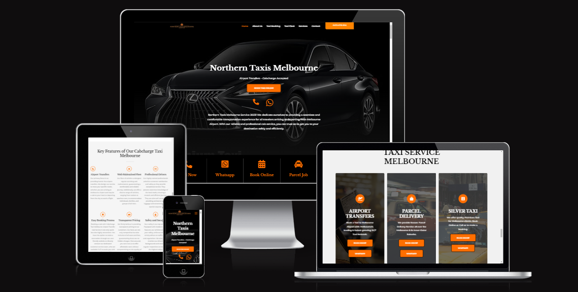 Taxi Service Website